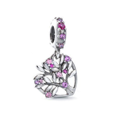 Abalorio Mujer Pandora PINK HEART FAMILY TREE