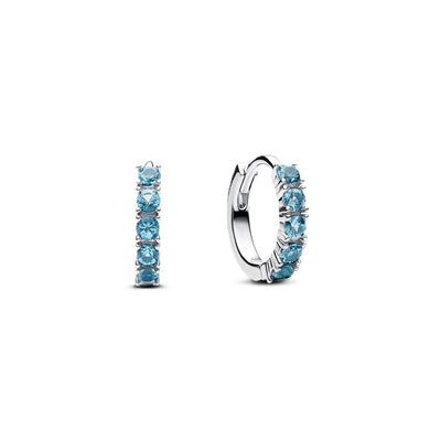 Pendientes Mujer Pandora 293849C01 Plateado Azul