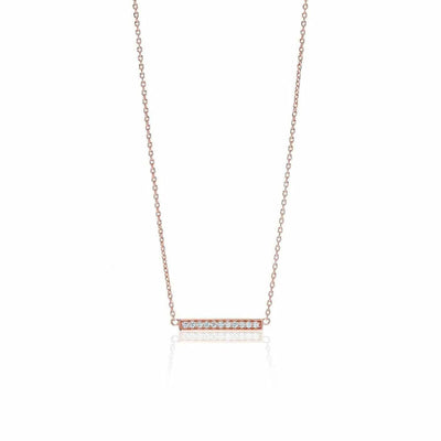 Ladies' Necklace Sif Jakobs C1011-CZ-RG 38 cm