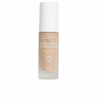 Base de Maquillage Crémeuse Gosh Copenhagen HYDRAMATT Nº 008-Medium-Neutral Spf 15 30 ml