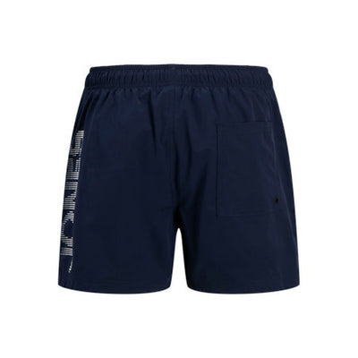 Men’s Bathing Costume Jack & Jones JPSTMAUI JJSWIM SPLICE LOGO AKM Navy Blue