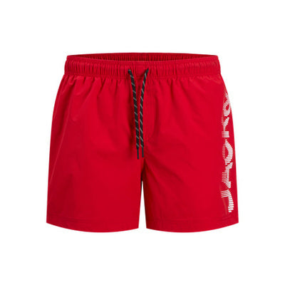 Men’s Bathing Costume Jack & Jones JPSTMAUI JJSWIM SPLICE LOGO AKM Red