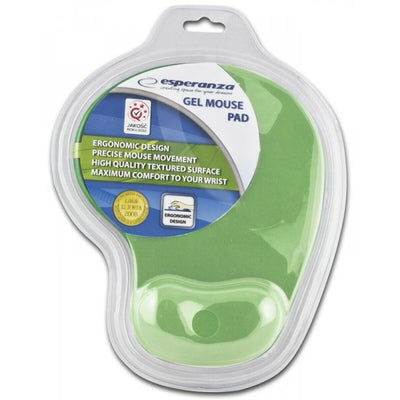 Esperanza EA137G Non-Slip Mat White Green Monochrome