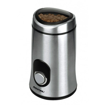 Mpm MMK-02M Coffee Grinder Black Transparent Silver Aluminum 150 W