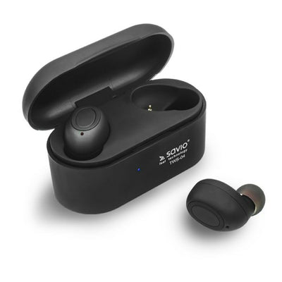 Savio TWS-04 Graphite Black Bluetooth In-Ear Headphones