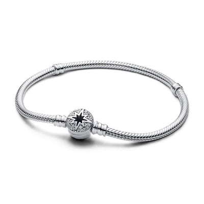 Pulsera Mujer Pandora 593584C01-21 21 cm Plateado