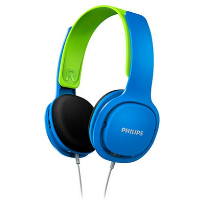 Philips SHK2000BL (3.5 mm) Blue Wired Kids Headphones