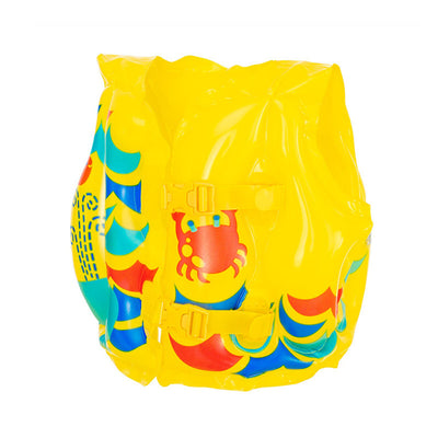 Chaleco Hinchable para Piscina Bestway 41 x 30 cm Cangrejo 3-6 años