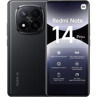 Smartphone Xiaomi NOTE14PP 5G 8-256 BK Octa Core 8 GB RAM 256 GB Black 6,67
