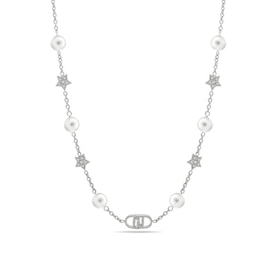 Collar Mujer LIU JO LJ2633 Plateado