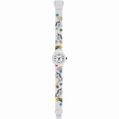 Unisex Watch Hip Hop HWU0811 White (Ø 28 mm)