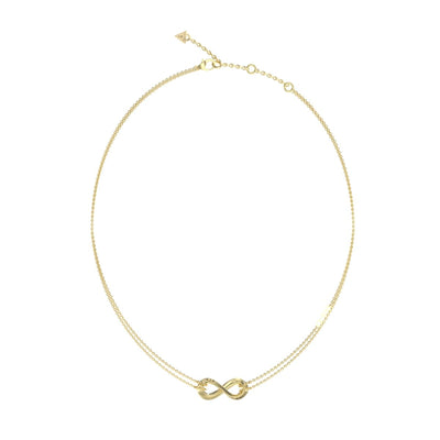 Ladies' Necklace Guess JUBN05049JWYGT-U Golden