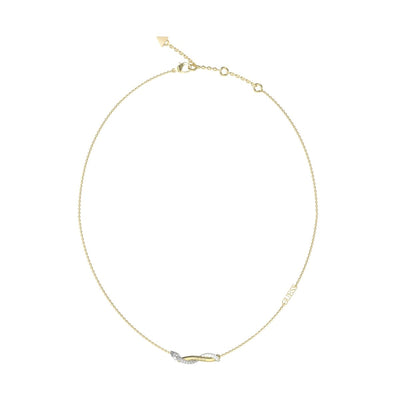 Ladies' Necklace Guess JUBN05066JWYGRHT-U Silver