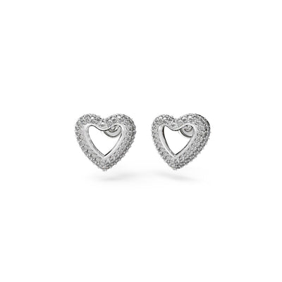 Ladies' Earrings Guess JUBE05028JWRHT-U Silver