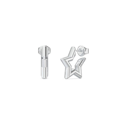 Ladies' Earrings Guess JUBE05539JWRHT-U Silver