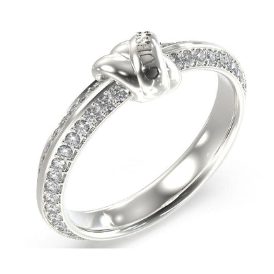 Ladies' Ring Guess JUBR04057JWRH56 Silver 16