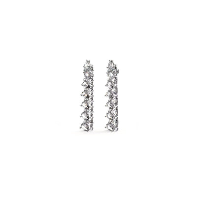 Ladies' Earrings Guess JUBE04416JWRHT-U Silver