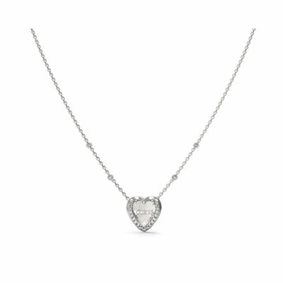 Ladies' Pendant Guess JUBN04606JWRHT-U 45 cm Silver
