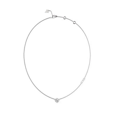 Ladies' Pendant Guess JUBN04643JWRHT-U Silver