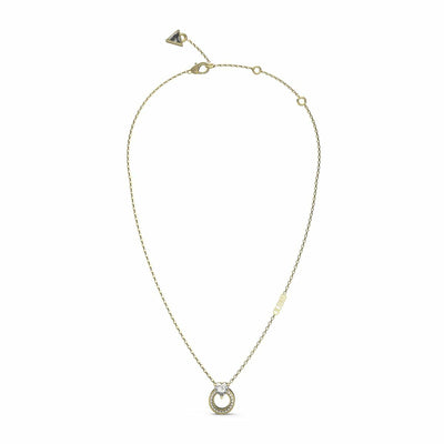 Ladies' Pendant Guess JUBN04662JWYGT-U Golden