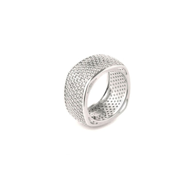 Ladies' Ring Guess JUBR04674JWRH52 Silver 12