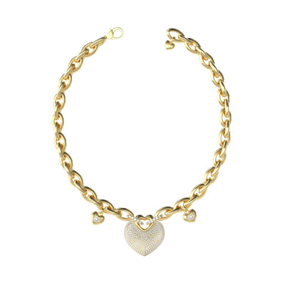 Ladies' Pendant Guess JUBN05205JWYGT-U Golden