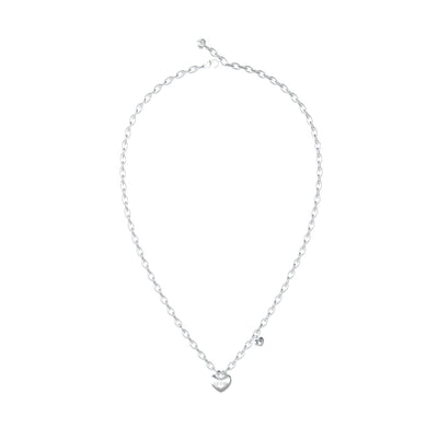 Ladies' Necklace Guess JUBN05216JWRHT-U Silver