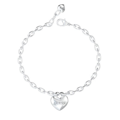 Ladies' Bracelet Guess JUBB05217JWRHS Silver