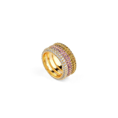 Ladies' Ring Guess JUBR05140JWYGPK54 Golden 14