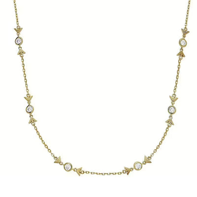 Ladies' Necklace Emporio Armani EG3618710 Golden