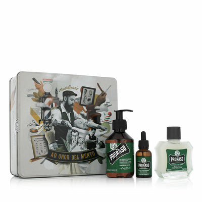 Set para Cuidado de la Barba Proraso Línea Refrescante 3 Piezas