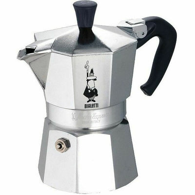 Bialetti Moka Express Aluminum Italian Coffee Maker 200 ml 3 Cups