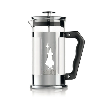 Bialetti French Press Coffee Maker, Steel, 17.2 x 20 x 17.2 cm, Aluminum, 8 Cups
