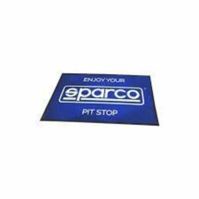 Sparco Enjoy your pit stop Blue mat