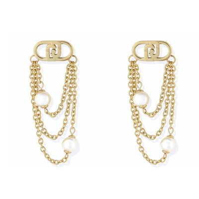 Ladies' Earrings LIU JO LJ2919 Golden