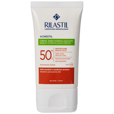 Protector Solar Facial Rilastil Sun System Spf 50 Spf 50+ 40 ml Seborregulador