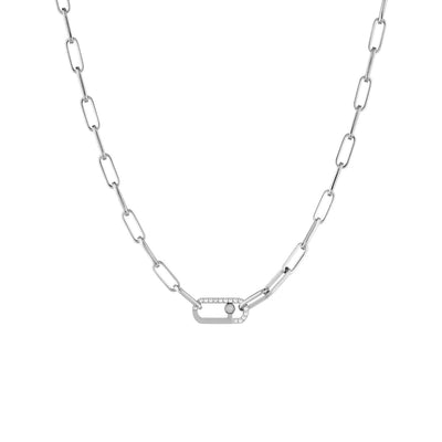 Ladies' Necklace LIU JO LJ1795 Silver