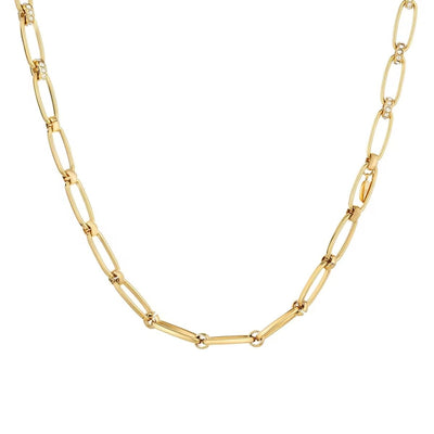 Ladies' Necklace LIU JO LJ1592 Golden