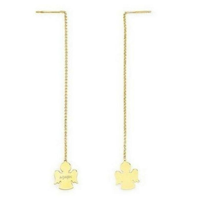 Pendientes Mujer Amen ANGELI GOLD Plata de ley 925