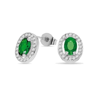 Pendientes Mujer LIU JO LJ2298 Plateado Verde