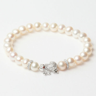 Ladies' Bracelet Lancaster JLA-BRFROG1WH 16 mm