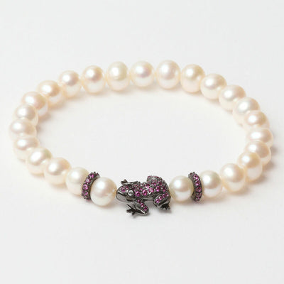 Ladies' Bracelet Lancaster JLA-BRFROG5WH 16 mm