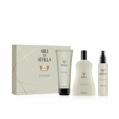 Women's Perfume Set Aire de Sevilla Divana 3 Pieces