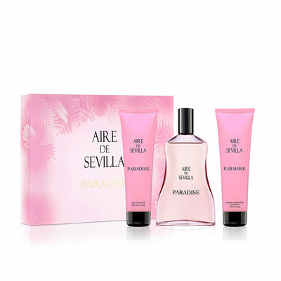 Set de Parfum Femme Aire de Sevilla PARADISE 3 Pièces