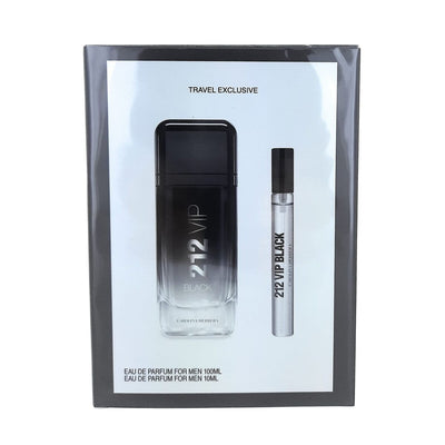 Set de Perfume Hombre Carolina Herrera 212 Vip Black EDP
