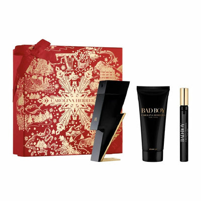 Set de Perfume Hombre Carolina Herrera BAD BOY EDT