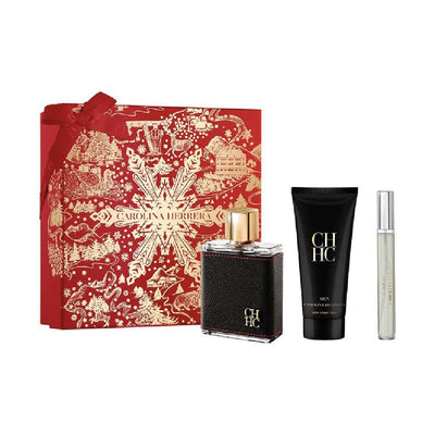 Set de Perfume Hombre Carolina Herrera CH MEN EDT