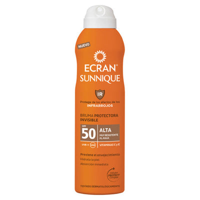 Spray Protector Solar Ecran Ecran Sunnique Spf 50 250 ml