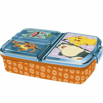 Pokémon 08020 Polypropylene Compartment Lunch Box