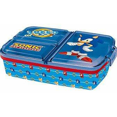 Sonic Polypropylene Compartment Lunch Box